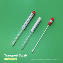 PS Swab de transporte de amostragem de plástico com tubo FDA